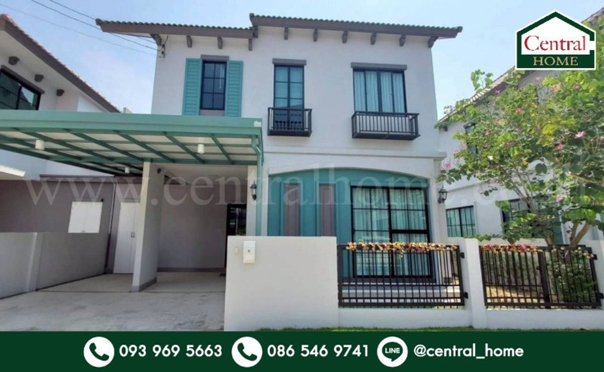 ขายมีนบุรี-ร่มเกล้า : บ้านแฝด อณาสิริ รามคำแหง บิวท์อินทั้งหลัง ขายพร้อมผู้เช่า 