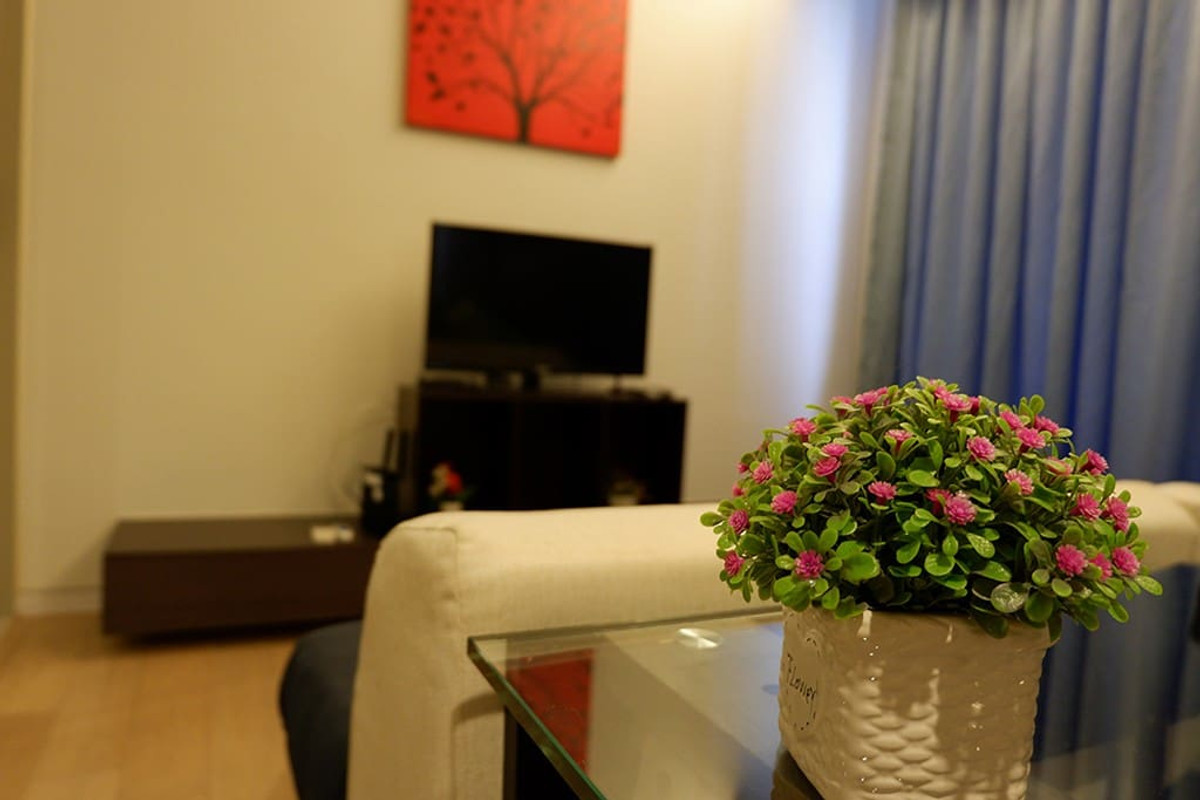 For RentCondoAri,Anusaowaree : High Floor 1 Bedroom Condo for Rent at Siamese Ratchakru | 31 sqm | Near BTS Ari / Sanam Pao