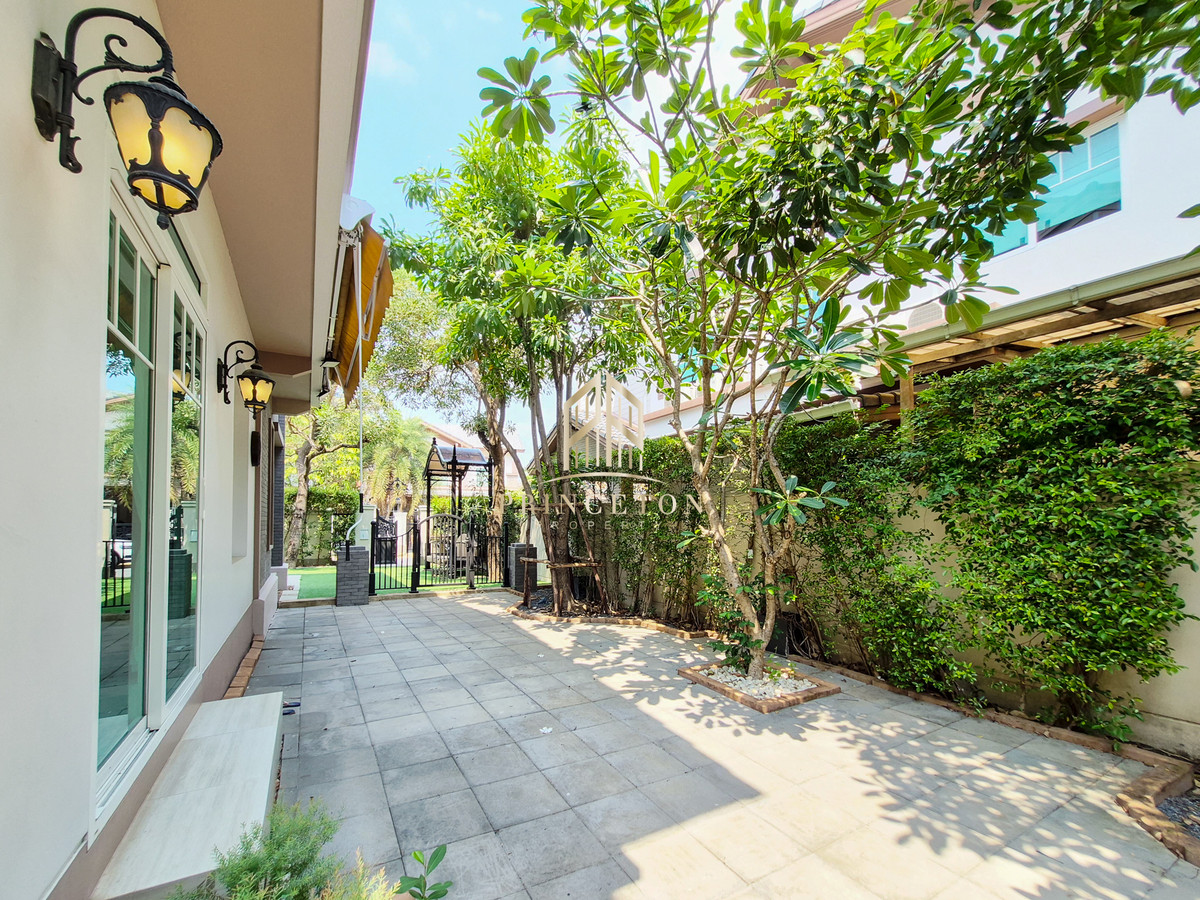 บ้านบางนา แบริ่ง ลาซาล : ขายหรือให้เช่าบ้านเดี่ยว นันทวัน บางนา กม.7 📞092-4252445 Nantawan Bangna Km.7