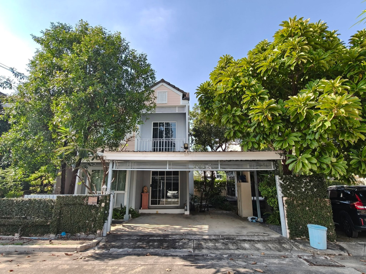 ขายบ้านแจ้งวัฒนะ เมืองทอง : ขายถูก! บ้านเดี่ยว 56 ตร.ว. ติวานนท์-ปากเกร็ด (ติดแม่น้ำเจ้าพระยา) บรรยากาศรีสอร์ท พร้อมศาลาแยกส่วน 