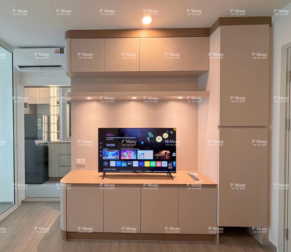 For RentCondoThaphra, Talat Phlu, Wutthakat : Room for rent ✨Beautiful and classy ✨🅰️ Open view 📍There is a washing machine. #Regent Home Wutthakat ❤️ Rent 11,000