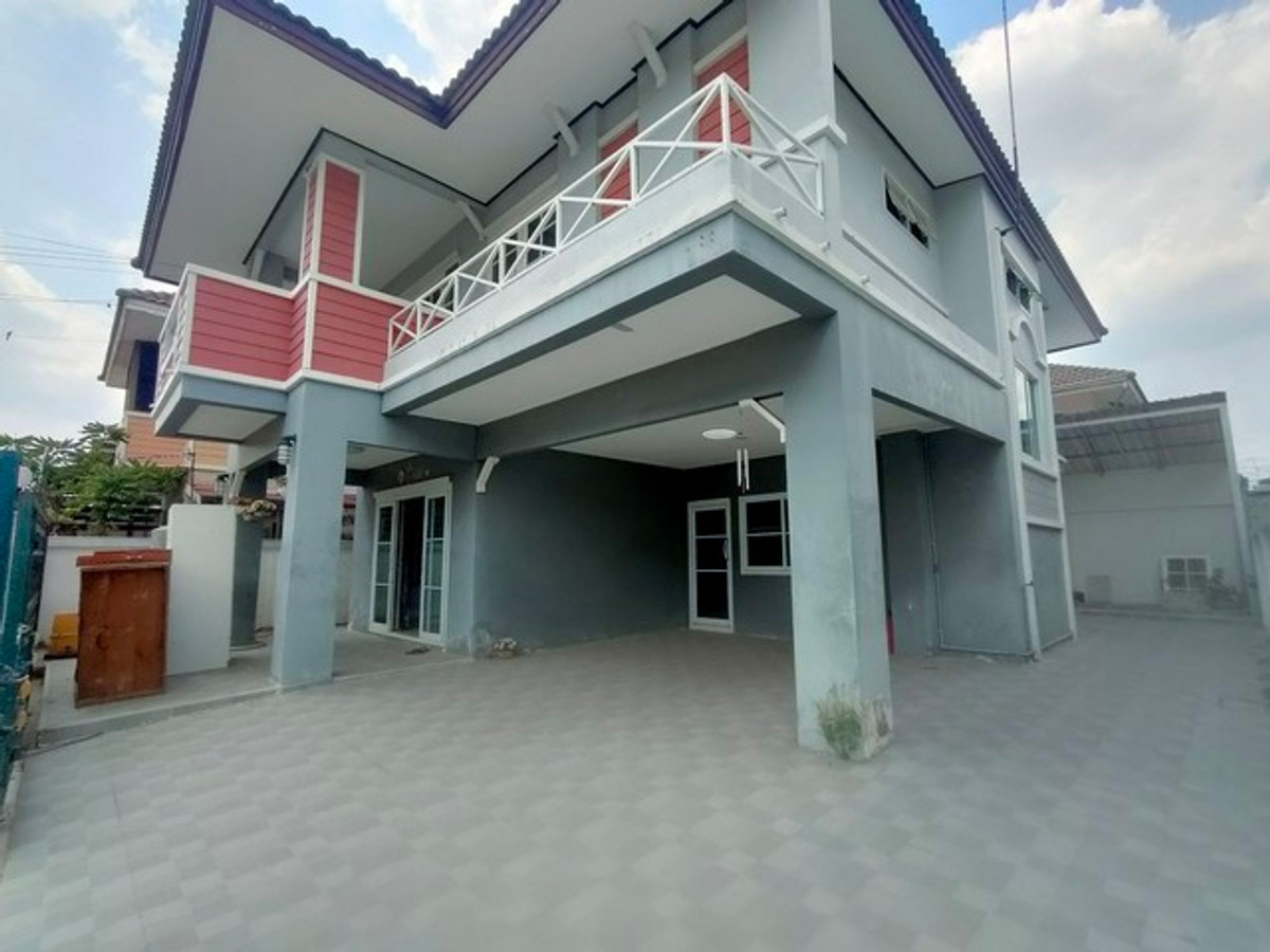 บ้านพระราม 2 บางขุนเทียน : ขายและให้เช่าบ้านเดี่ยว 2 ชั้น ม.สินทวีการ์เด้น 3 ท่าข้าม-พระราม 2 พร้อมอยู่