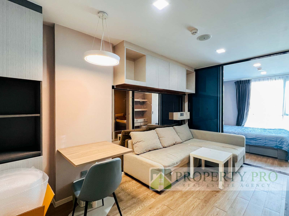 ขายคอนโดลาดพร้าว เซ็นทรัลลาดพร้าว : ขาย คอนโด Atmoz ลาดพร้าว 15 แบบ 2 นอน 1 น้ำ 35 ตรม เฟอร์นิเจอร์ครบ ใกล้ รัชดา พหลโยธิน วิภาวดี MRT ลาดพร้าว : SL26S-005