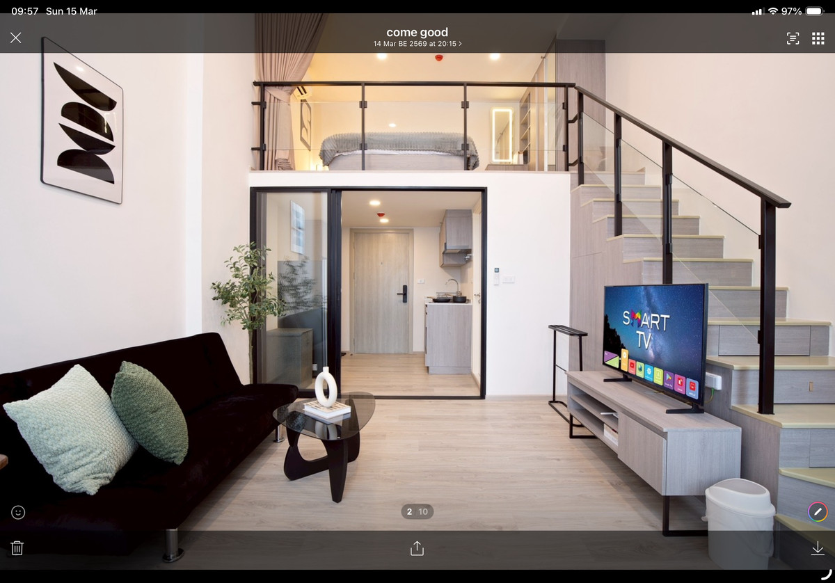 ขายคอนโดวิภาวดี ดอนเมือง หลักสี่ : คอนโดใหม่ห้อง 2ชั้น(ดูเพล็กซ์) ใกล้รถไฟฟ้าสถานีสายหยุด และถนนตัดใหม่สะพานใหม่-ดอนเมือง