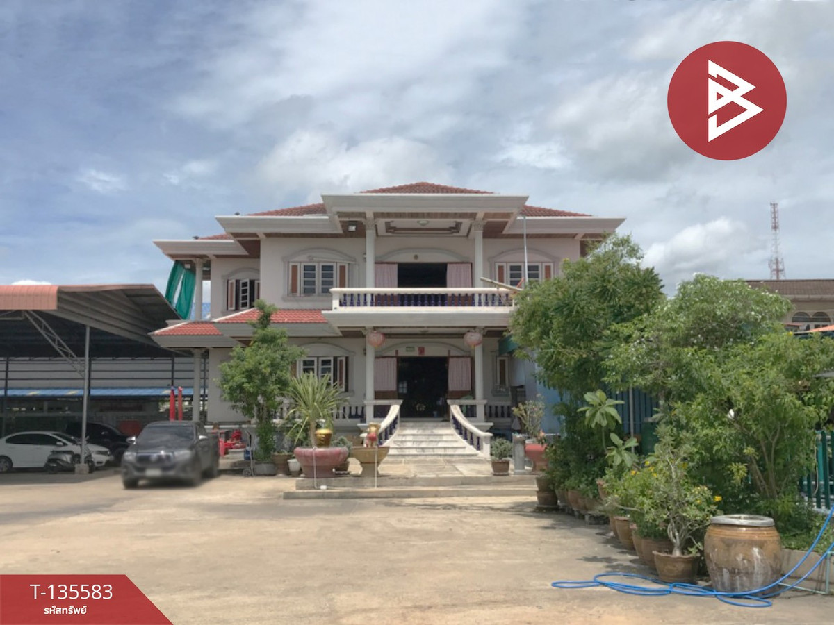 For SaleHouseSamut Songkhram : Single house with land for sale, area 1 rai 42 square wah, Bang Cha Keng, Samut Songkhram.