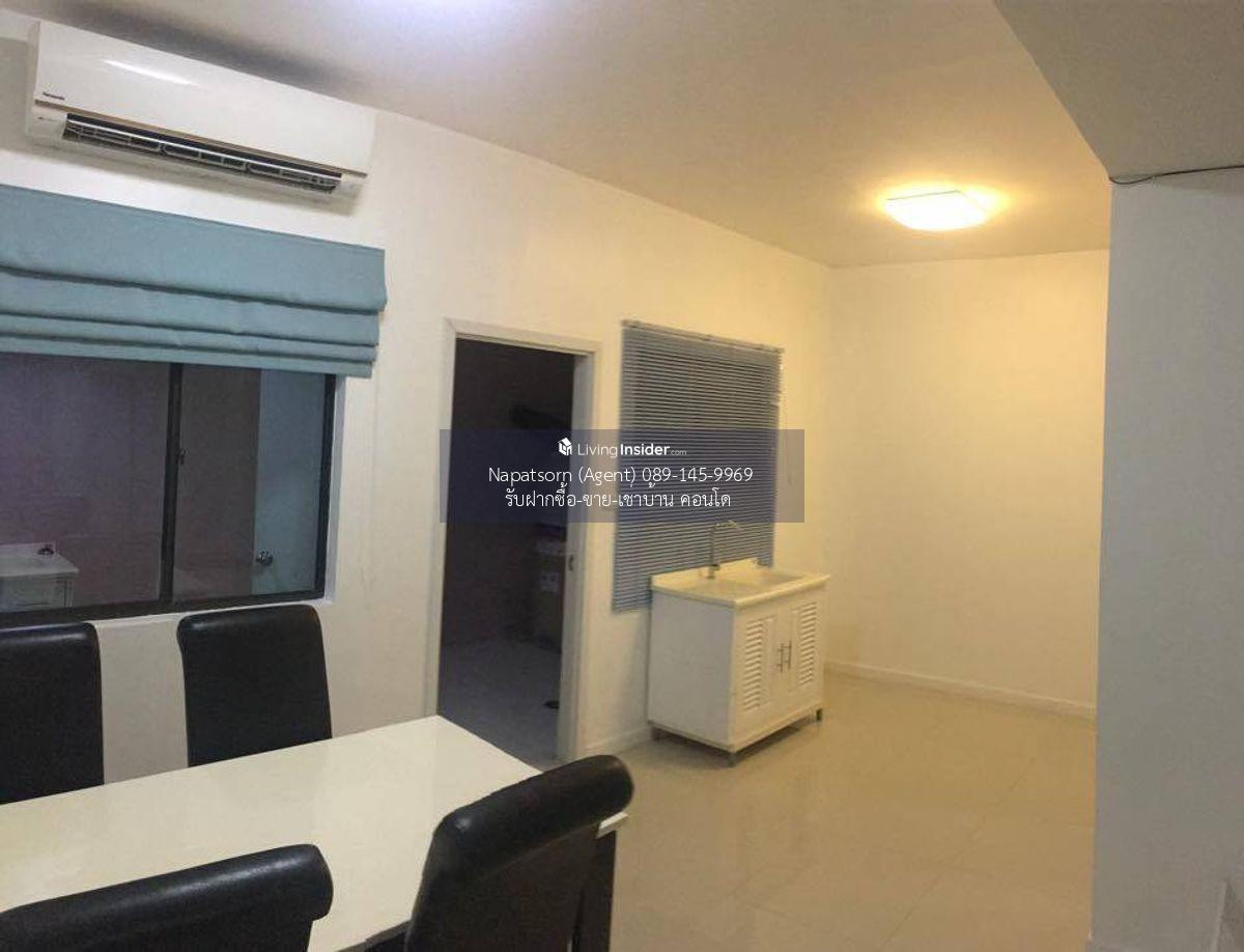 ให้เช่าทาวน์โฮมวิภาวดี ดอนเมือง หลักสี่ : ให้เช่าทาวน์เฮ้าส์  2 ชั้น แอร์ 4เครื่อง พร้อมเฟอร์ ใกล้ตลาดเซฟวันโก