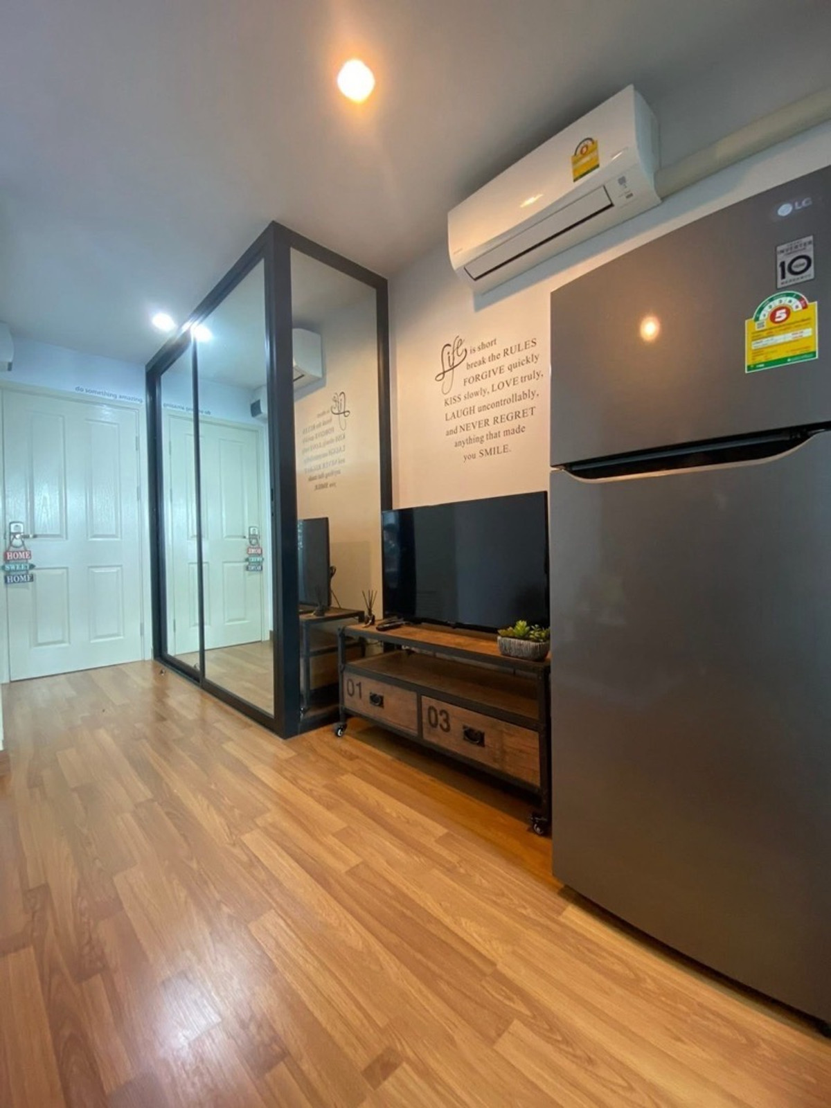 For SaleCondoOnnut, Udomsuk : ✨ Beautiful Loft-style condo for sale – fully furnished Near BTS Onnut 
Great for living or investment with attractive rental yield!
