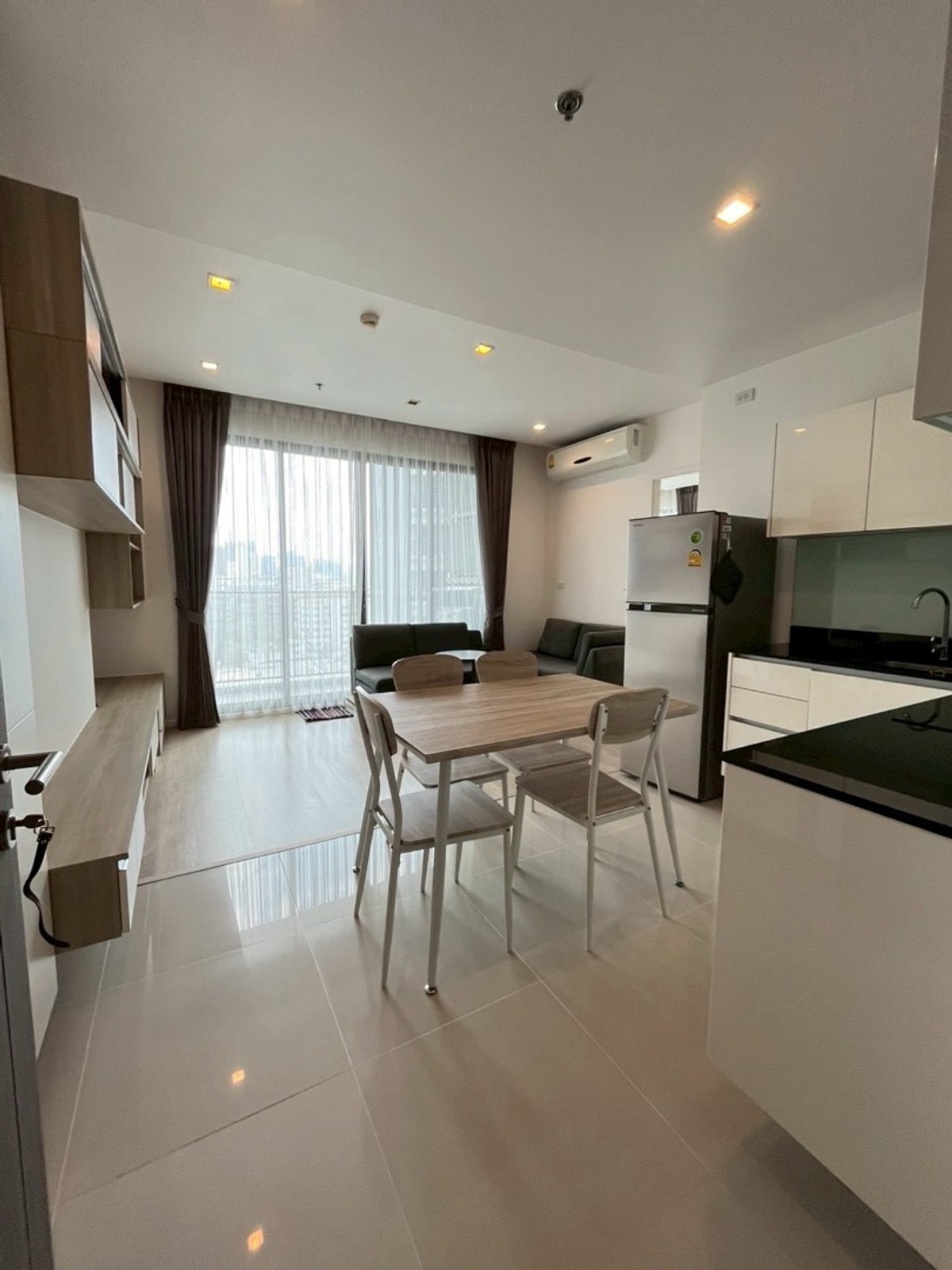 ให้เช่าคอนโดรัชดา ห้วยขวาง : 🔹Quinn Ratchada17🔹 1Bedroom 45sq.m Good viewe Good vibe🫡