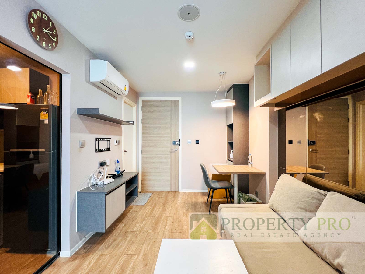For SaleCondoLadprao, Central Ladprao : Condo for Sale Atmoz Ladprao 15, 2 beds 1 bath 35 Sqm Fully Furnished Near Ratchadaphisek Phahonyothin Vibhavadi Rangsit MRT Lat Phrao : SL26S-005