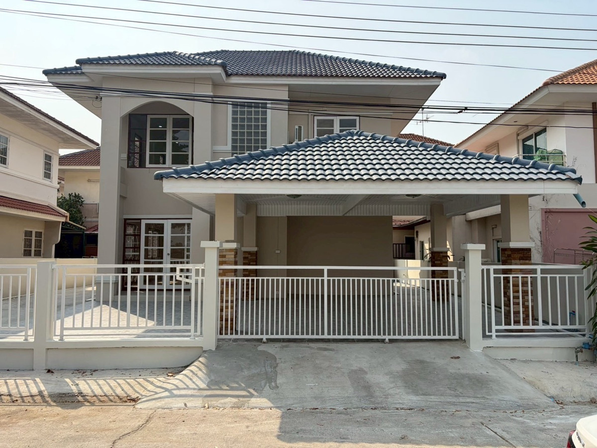 ขายบ้านสมุทรปราการ สำโรง : ขายด่วนบ้านเดี่ยวลลิล เทพารักษ์ ราคานี้ไม่มีอีกแล้ว Renovate พร้อม
