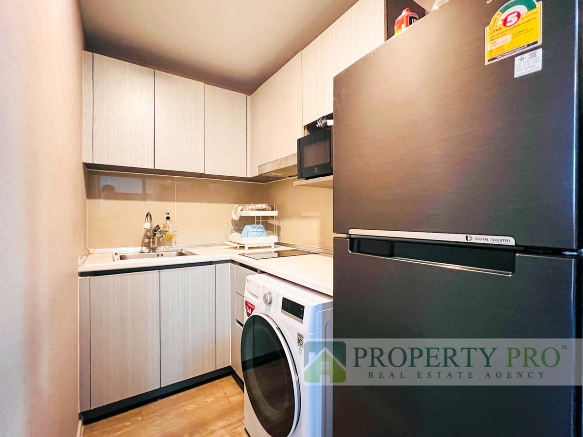 ขายคอนโดลาดพร้าว เซ็นทรัลลาดพร้าว : ขาย คอนโด Atmoz ลาดพร้าว 15 แบบ 2 นอน 1 น้ำ 35 ตรม เฟอร์นิเจอร์ครบ ใกล้ รัชดา พหลโยธิน วิภาวดี MRT ลาดพร้าว : SL26S-005