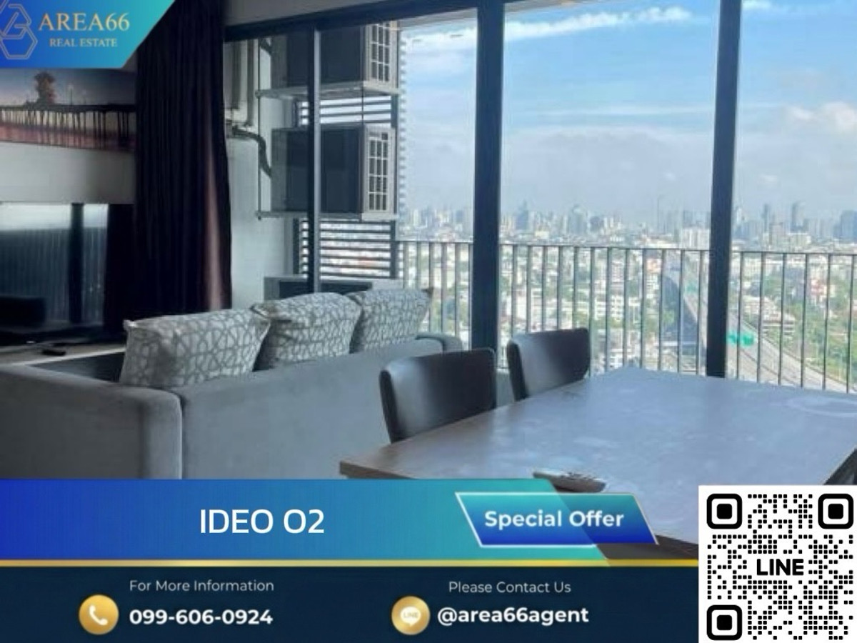 For SaleCondoBangna, Bearing, Lasalle : 🔥The owner lost money! Beautiful room, good price, IDEO O2