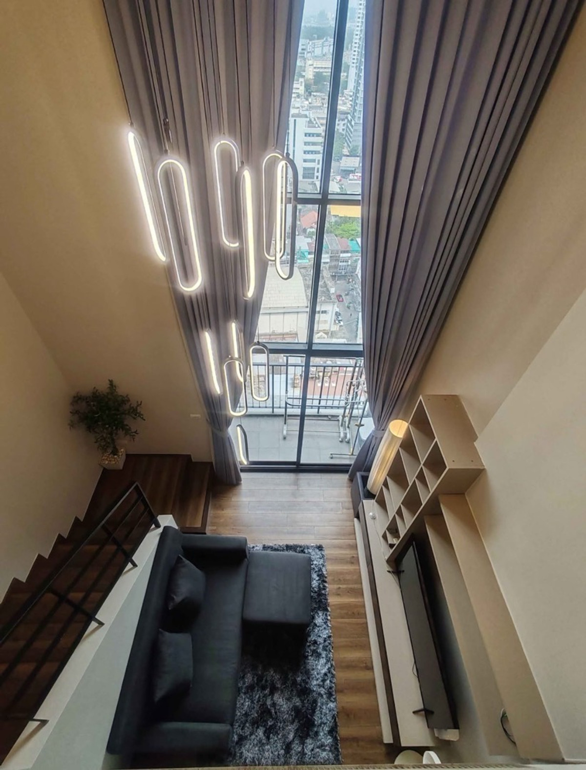 ให้เช่าคอนโดสะพานควาย จตุจักร : 🔥Rent Duplex🔥1BR🔥21,000/month🔥Floor21🔥41sqm🔥