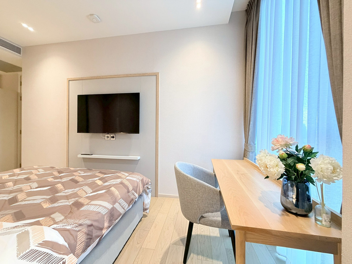 For RentCondoSukhumvit, Asoke, Thonglor : Super Luxury Condo for rent, next to BTS Thonglor✨THE STRAND Thonglor | 2 bedrooms, elegantly decorated. Ready to move in, near Market Place Thonglor.