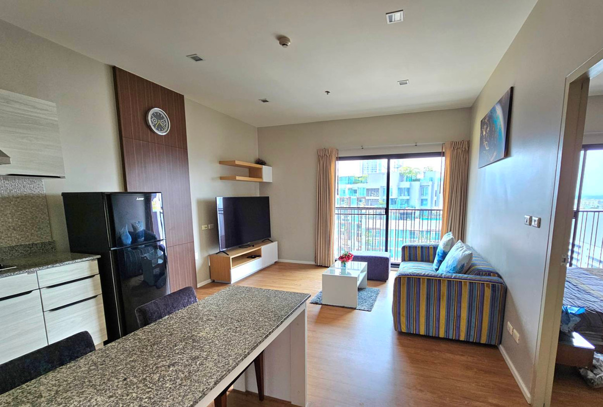 ให้เช่าคอนโดสุขุมวิท อโศก ทองหล่อ : ให้เช่า! Noble Reveal  หิ้วกระเป๋าเข้าอยู่เลย! คอนโดหรูเอกมัย 1 นอน 48 ตรม. เฟอร์ครบจัดเต็ม