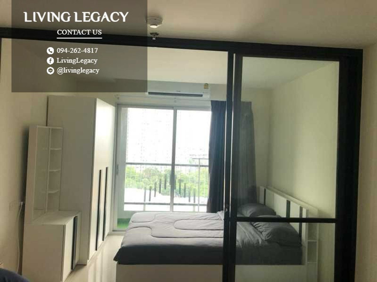 ให้เช่าคอนโดพัฒนาการ ศรีนครินทร์ : SO0YU4 ให้เช่าคอนโด Asakan Place Srinakarindra 29.5 ตร.ม. ชั้น 13 line id : @livinglegacy