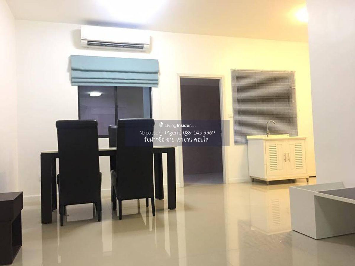 ให้เช่าทาวน์โฮมวิภาวดี ดอนเมือง หลักสี่ : ให้เช่าทาวน์เฮ้าส์  2 ชั้น แอร์ 4เครื่อง พร้อมเฟอร์ ใกล้ตลาดเซฟวันโก