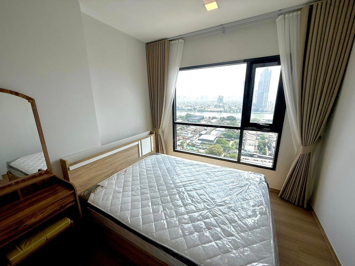 For RentCondoPinklao, Charansanitwong : For rent, Chapter One Spark Charan, area 34.5 sq m, 23rd floor (with washing machine)