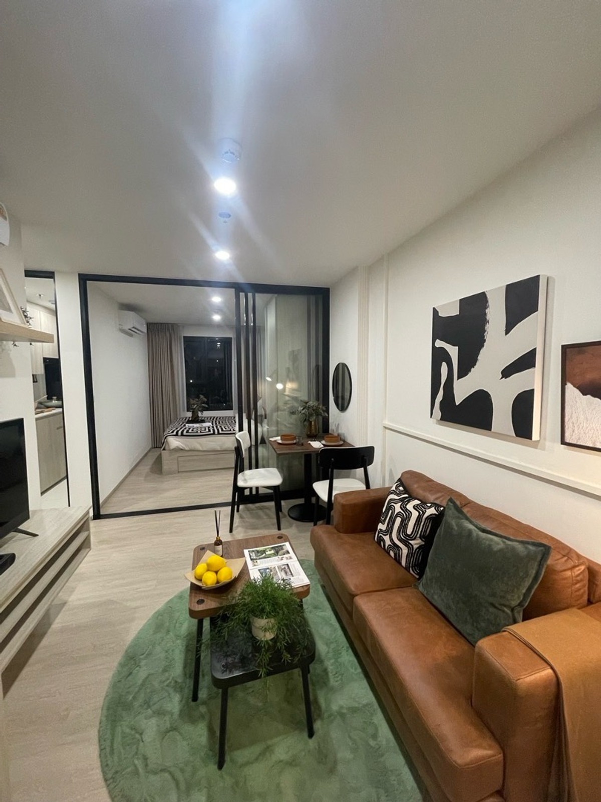 ขายคอนโดสมุทรปราการ สำโรง : ขายห้องแต่งครบ ครัวติดระเบียง🍴