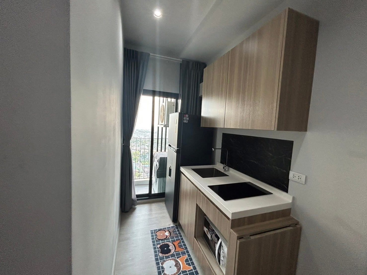 For RentCondoThaphra, Talat Phlu, Wutthakat : ⭐️ Altitude Unicorn Sathorn-Tha Phra ⭐️1 bedroom, size 24 sq m., complete furniture and electrical appliances.