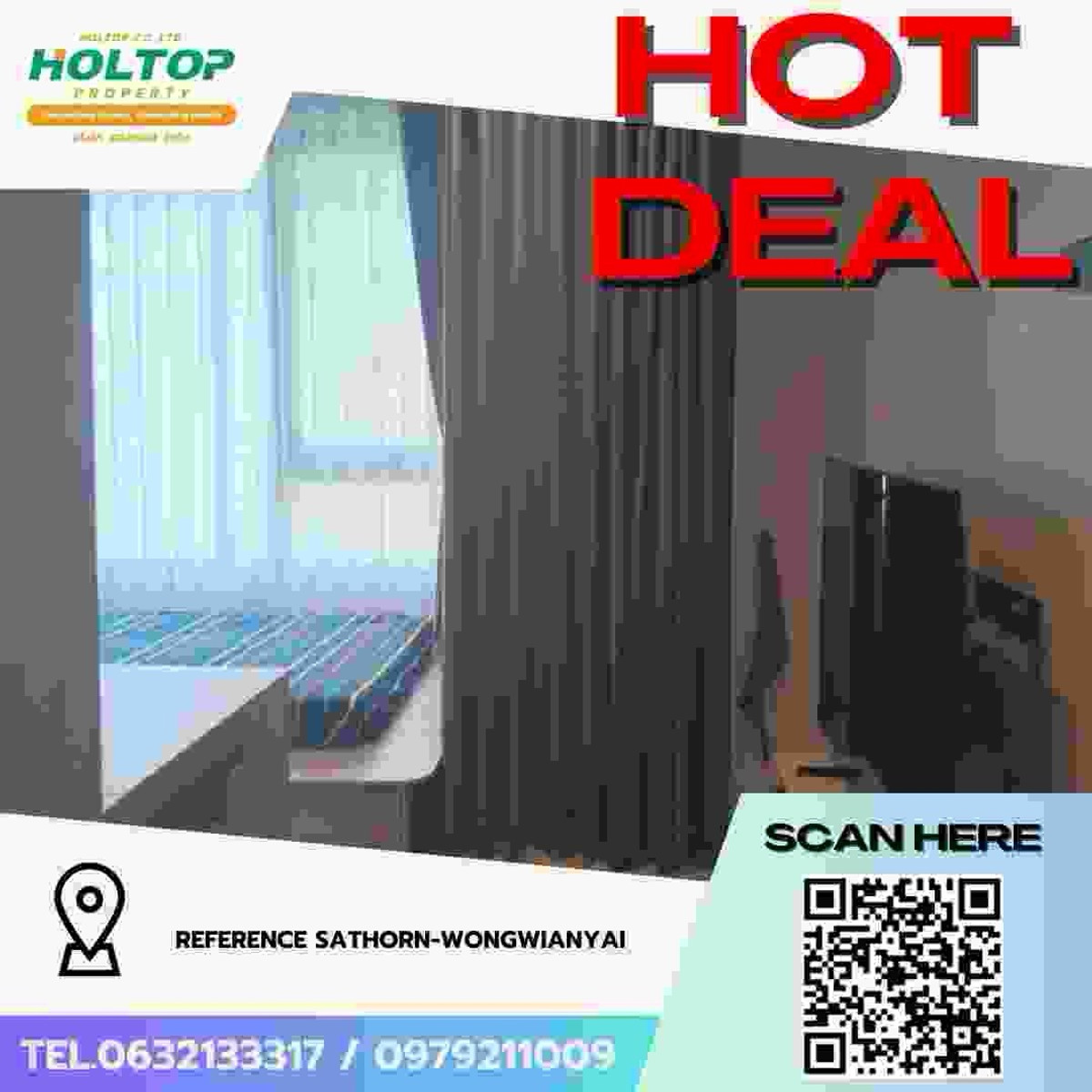 For RentCondoWongwianyai, Charoennakor : #Z4982💥 150369 🔥Condo for rent Reference Sathorn-Wongwianyai (original code S4545)