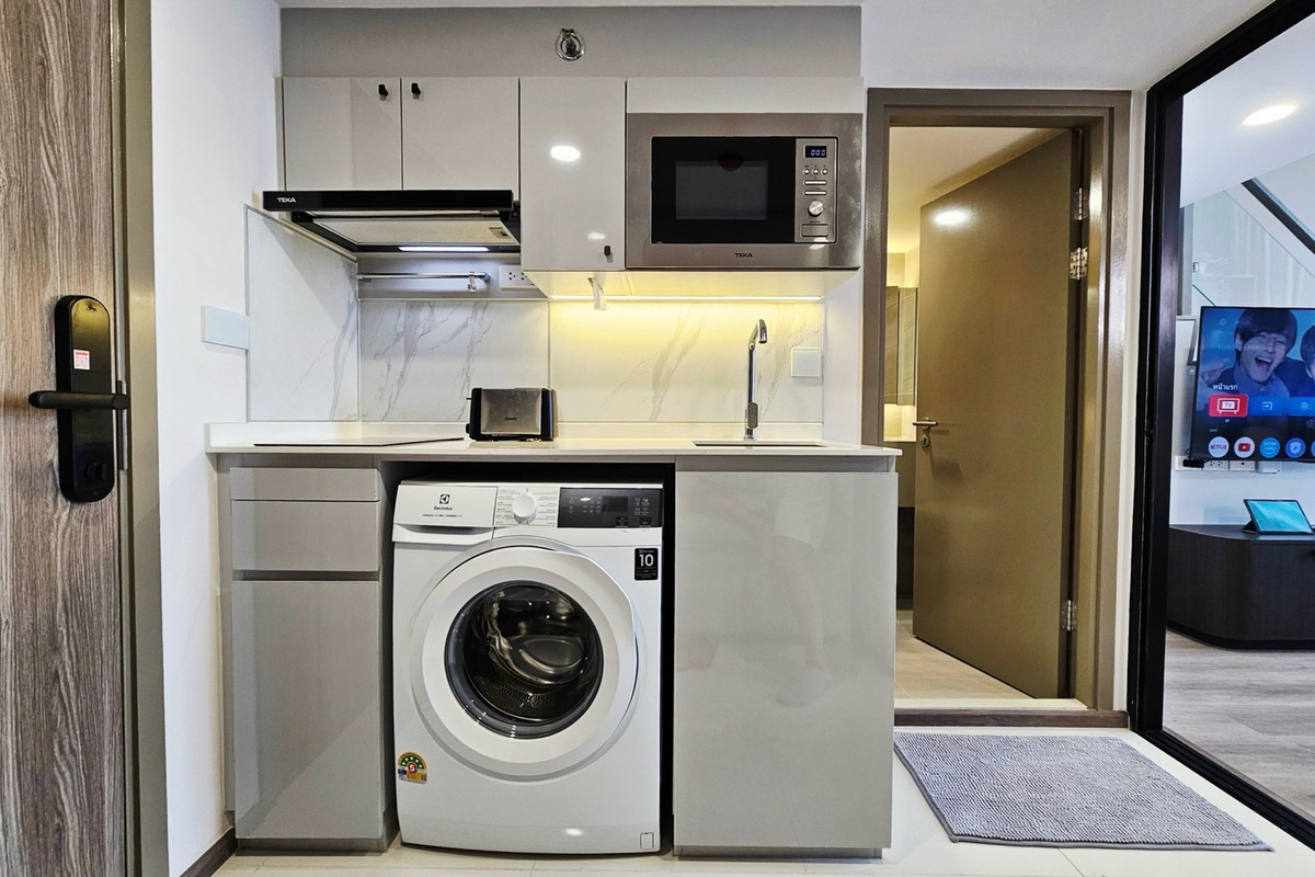 ให้เช่าคอนโดอ่อนนุช อุดมสุข : Knightsbridge Space Sukhumvit-Rama4 ห้องสวยตกแต่งใหม่หมด เฟอร์นิเจอร์ครบพร้อมเข้าอยู่