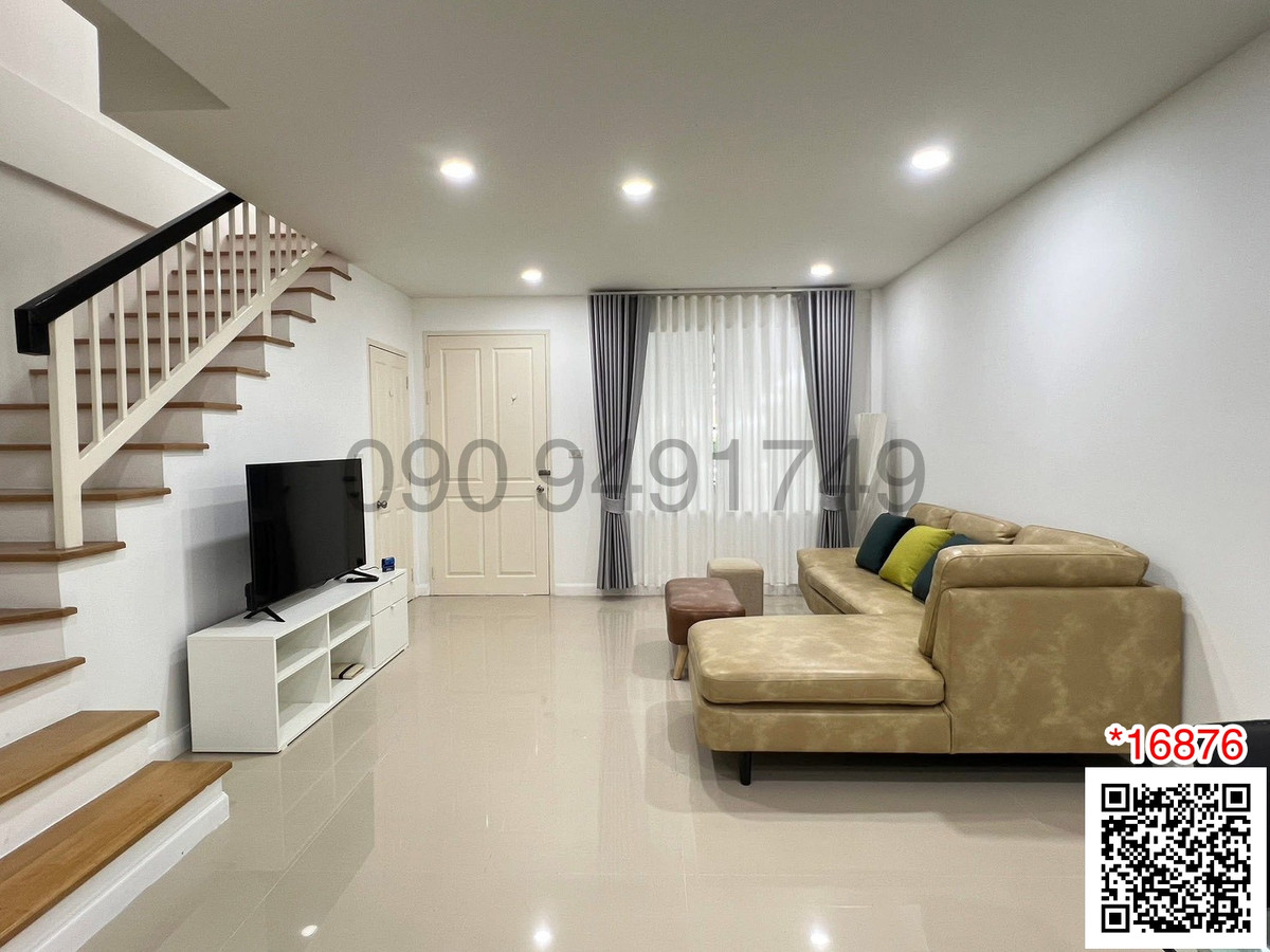 ให้เช่าทาวน์โฮมลาดกระบัง สุวรรณภูมิ : เช่า ทาวน์โฮม ขนาด 3 ห้องนอน ทาวน์พลัส อ่อนนุช (ลาดกระบัง) บ้านรีโนเวทใหม่ สภาพดี