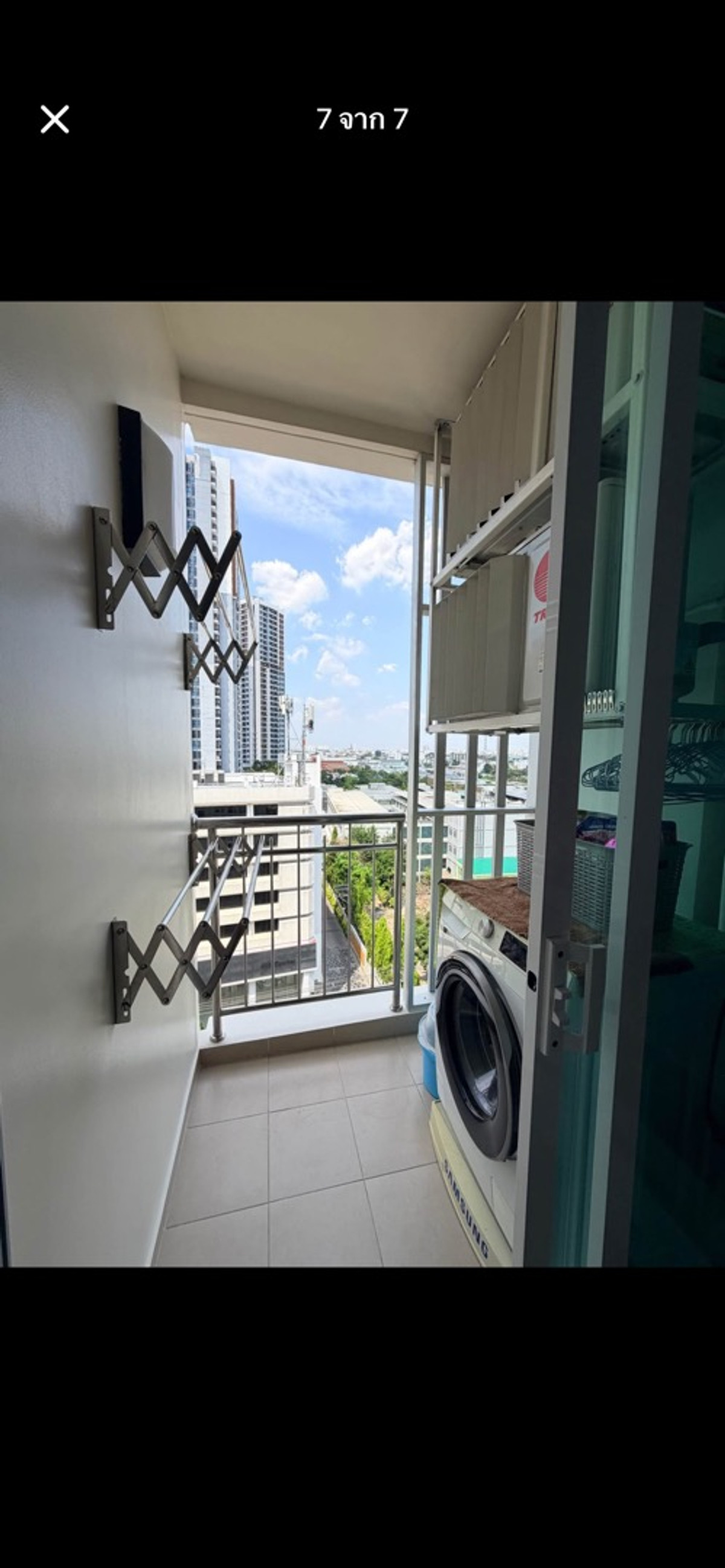 For SaleCondoRama9, Petchburi, RCA : ✨Condo for sale, 42 sq m., near the Cultural Center, ready to move in.