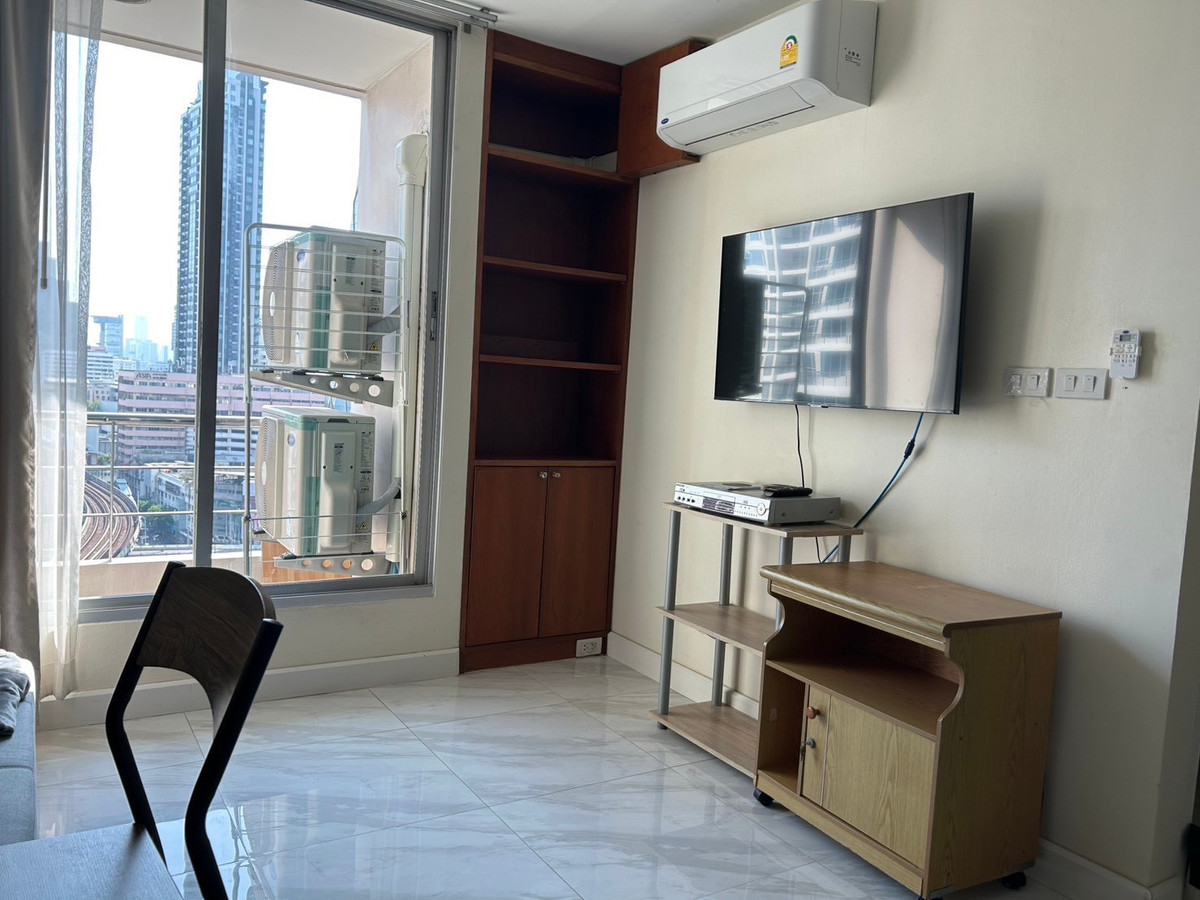 For RentCondoRatchathewi,Phayathai : ★ Baan Pathumwan ★ 45 sq m., 15th floor (2 bedroom, 1 bathroom), ★ near BTS Phaya Thai ★ near Siam Paragon, Siam Square, MBK ★ Many amenities ★ Complete electrical appliances