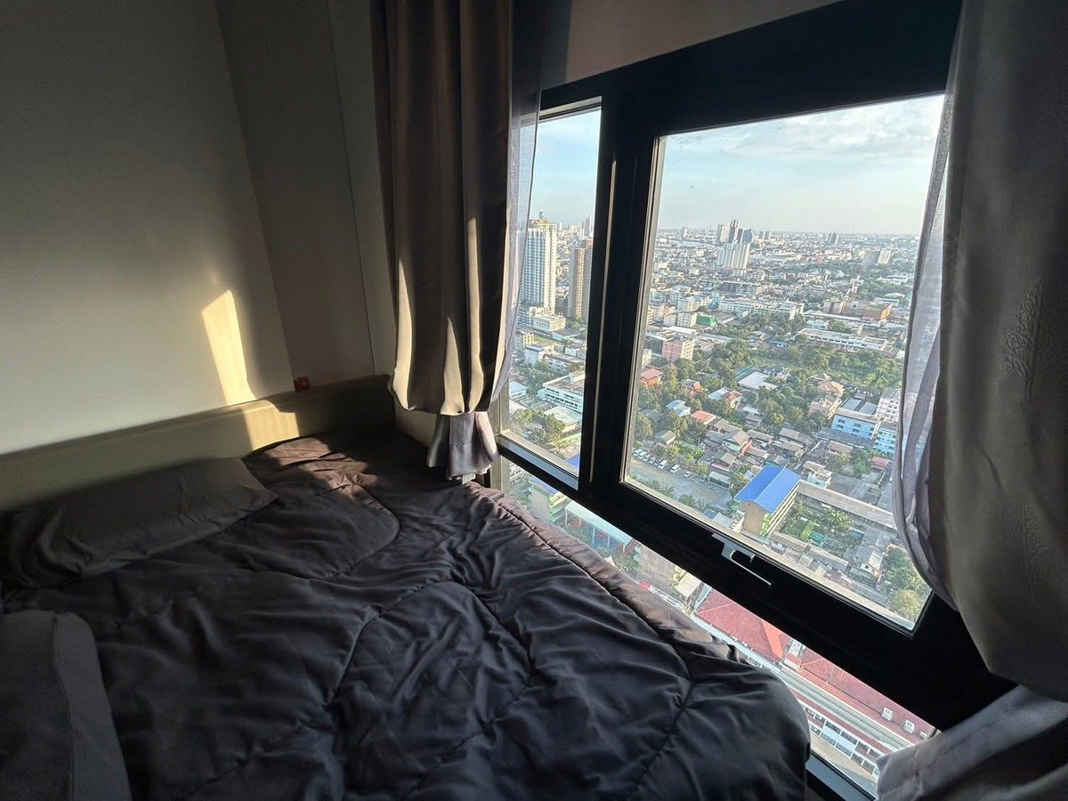 For RentCondoThaphra, Talat Phlu, Wutthakat : ⭐️ Altitude Unicorn Sathorn-Tha Phra ⭐️1 bedroom, size 24 sq m., complete furniture and electrical appliances.