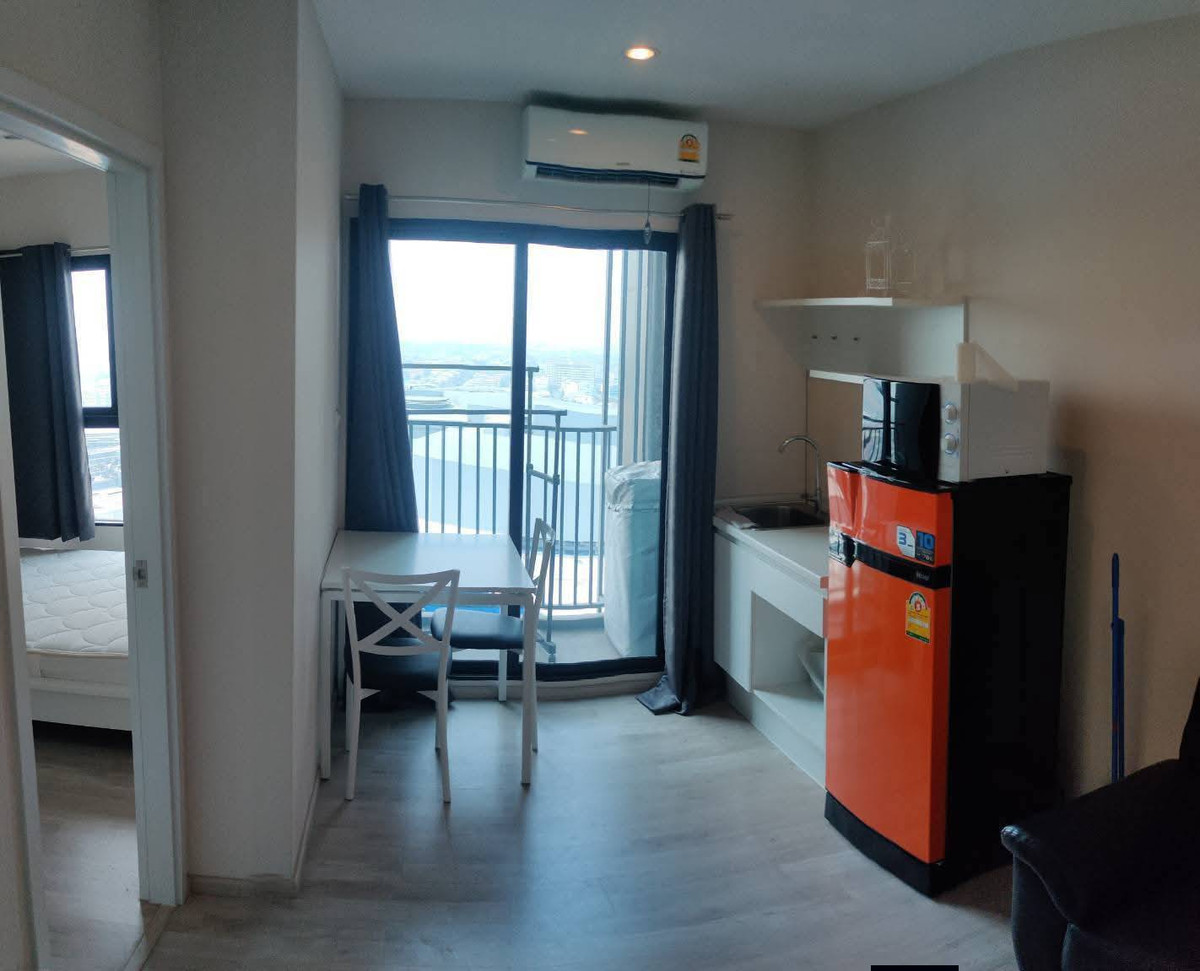 ให้เช่าคอนโดนนทบุรี บางใหญ่ บางบัวทอง : ให้เช่า พลัมคอนโด เซ็นทรัล สเตชั่น เฟส 1 พื้นที่ 24 ตร.ม. ชั้น 24 ( มีเครื่องซักผ้า )