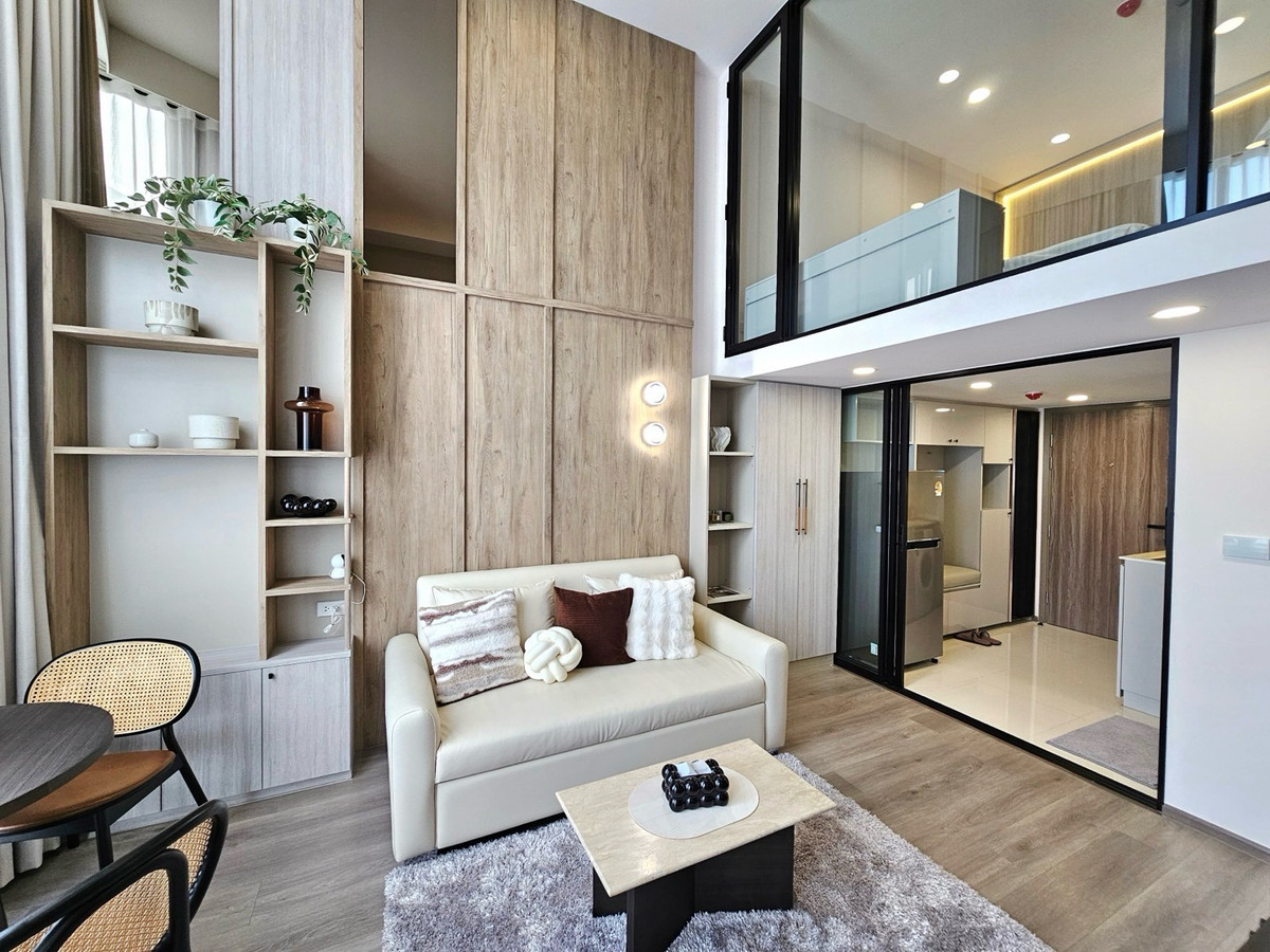 ให้เช่าคอนโดอ่อนนุช อุดมสุข : Knightsbridge Space Sukhumvit-Rama4 ห้องสวยตกแต่งใหม่หมด เฟอร์นิเจอร์ครบพร้อมเข้าอยู่