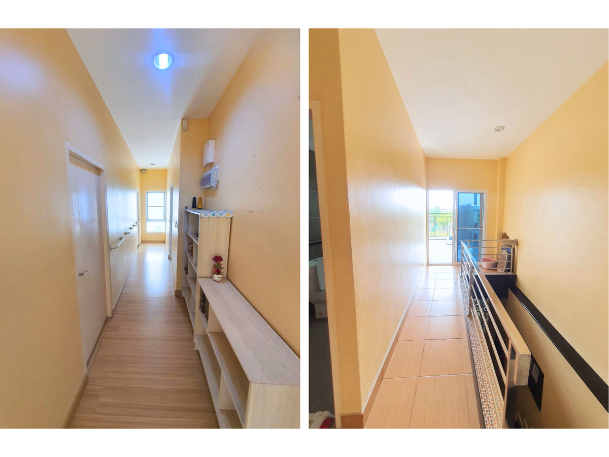 HouseMin Buri, Romklao : For sale, for rent, detached house in front of Parkway Aliv Park, Ramkhamhaeng (Parkway Chalet new phase), next to the BTS, 3 bedrooms, 4 bathrooms, beautiful house, no need to repair, ready to decorate.