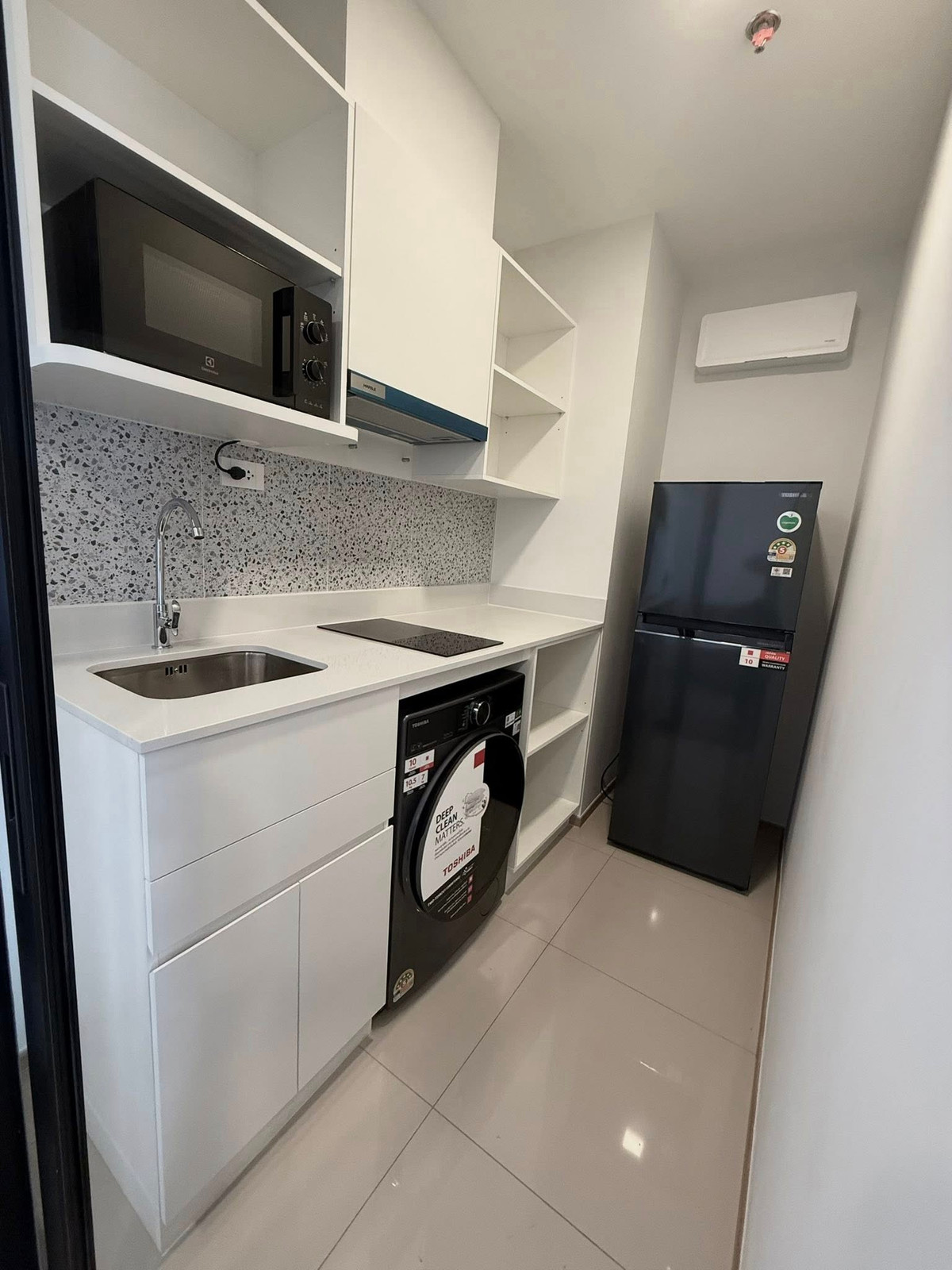 For RentCondoPinklao, Charansanitwong : For rent, Chapter One Spark Charan, area 34.5 sq m, 23rd floor (with washing machine)