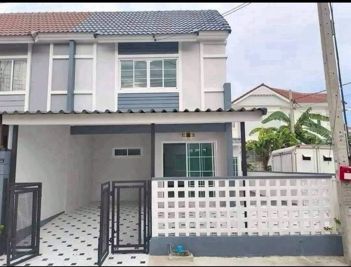 ขายทาวน์โฮมนนทบุรี บางใหญ่ บางบัวทอง : ขายหมู่บ้านพฤกษา 45 หลังมุมนอก เนื้อที่ 27 ตรวา กู้ได้เต็มจำนวน ✨ยื่นกู้ธนาคารให้ฟรี✨