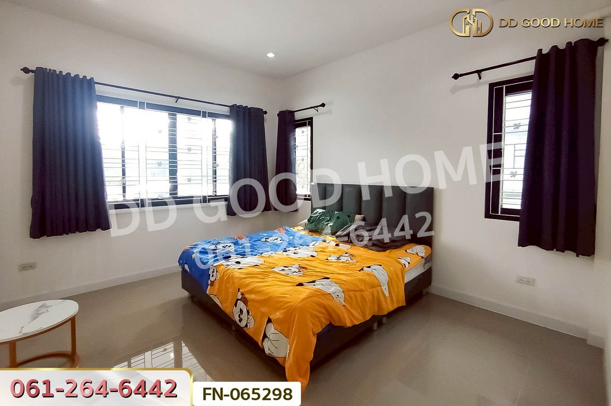 ขายบ้านชะอำ เพชรบุรี : FN-065298 บ้านเดี่ยว หมู่บ้านสามพระยาวิลเลจ ถ.จอมพล ชะอำ ใกล้วัดห้วยทรายใต้