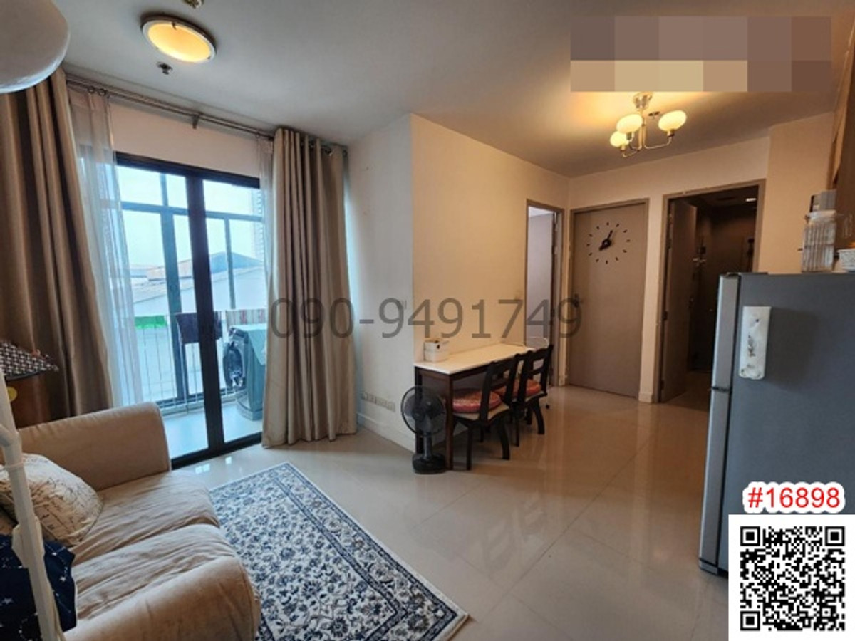 For RentCondoOnnut, Udomsuk : Condo for rent, Ideo Blucove Sukhumvit, 2 bedrooms, corner room, near BTS Udomsuk.