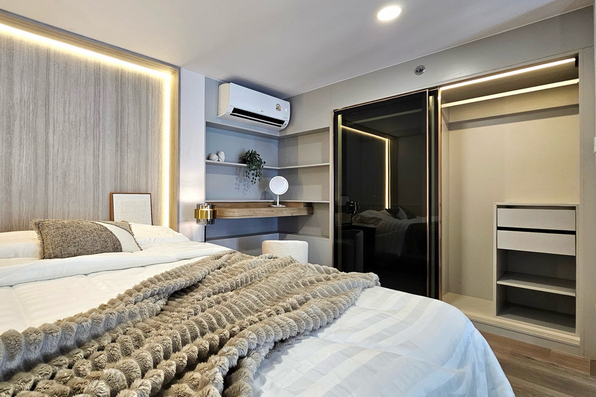 ให้เช่าคอนโดอ่อนนุช อุดมสุข : Knightsbridge Space Sukhumvit-Rama4 ห้องสวยตกแต่งใหม่หมด เฟอร์นิเจอร์ครบพร้อมเข้าอยู่