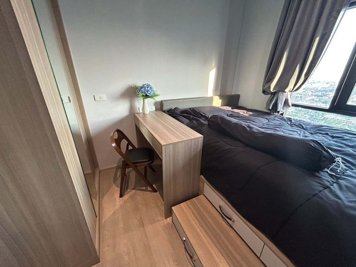 For RentCondoThaphra, Talat Phlu, Wutthakat : ⭐️ Altitude Unicorn Sathorn-Tha Phra ⭐️1 bedroom, size 24 sq m., complete furniture and electrical appliances.