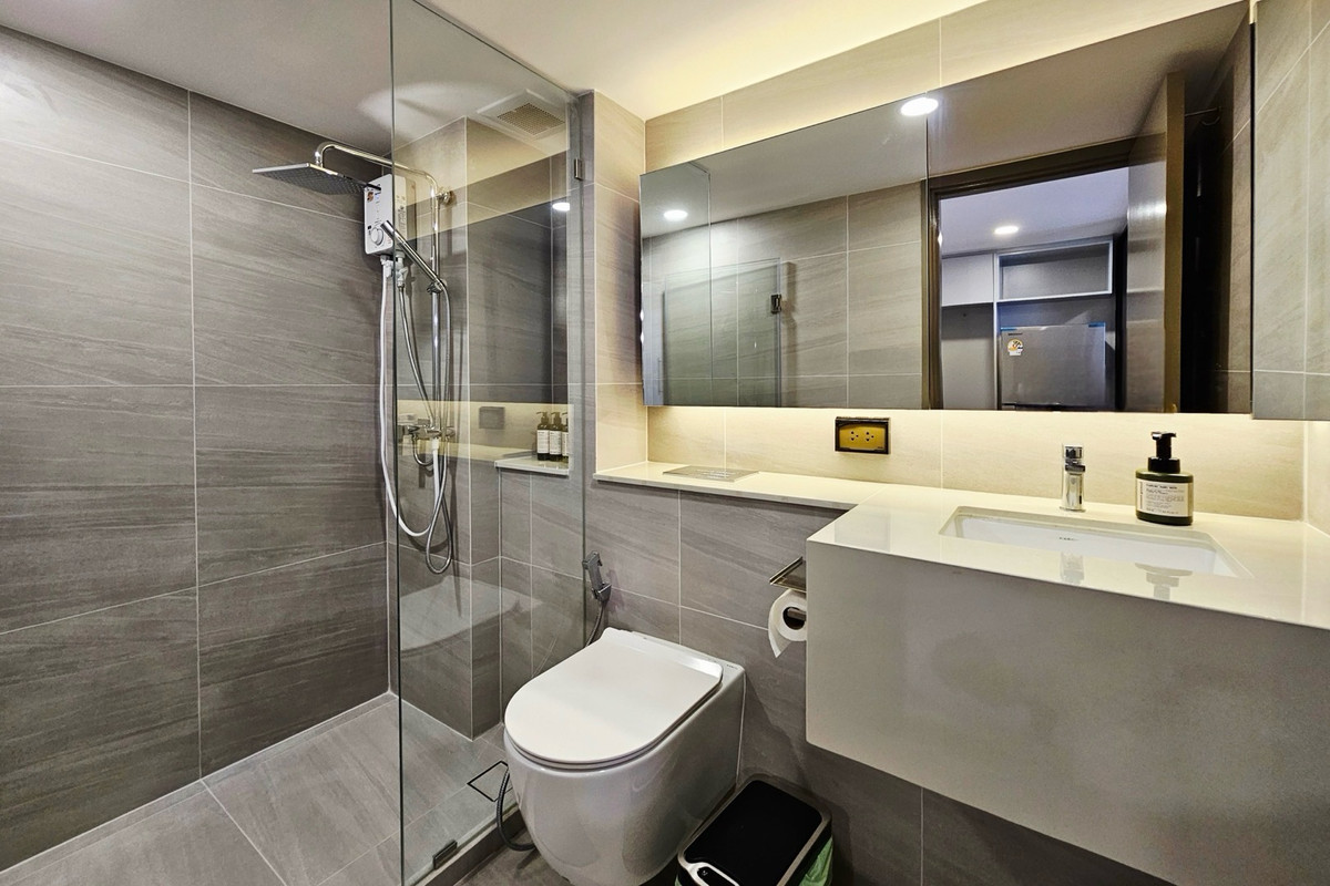 ให้เช่าคอนโดอ่อนนุช อุดมสุข : Knightsbridge Space Sukhumvit-Rama4 ห้องสวยตกแต่งใหม่หมด เฟอร์นิเจอร์ครบพร้อมเข้าอยู่