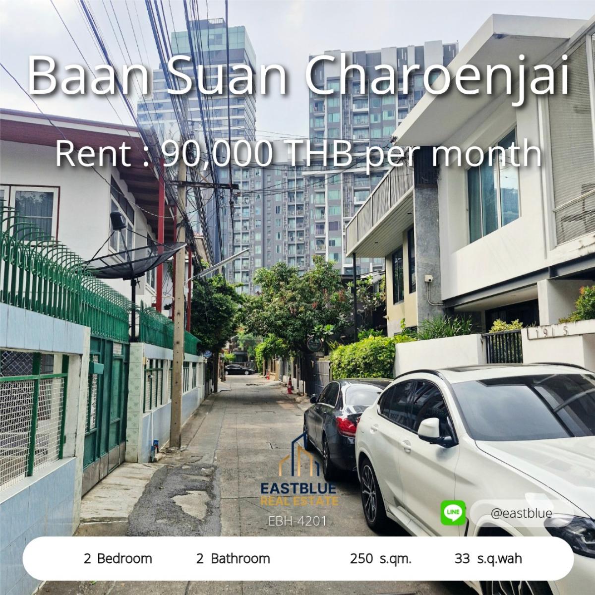 For SaleTownhomeSukhumvit, Asoke, Thonglor : 15/03/2026, Beautiful 2 bedroom house, location in the heart of Asoke-Thonglor, ready for rent 90,000 baht/month. 
Golden opportunity in a luxury area, business district, reserve your ownership today! 0642748883