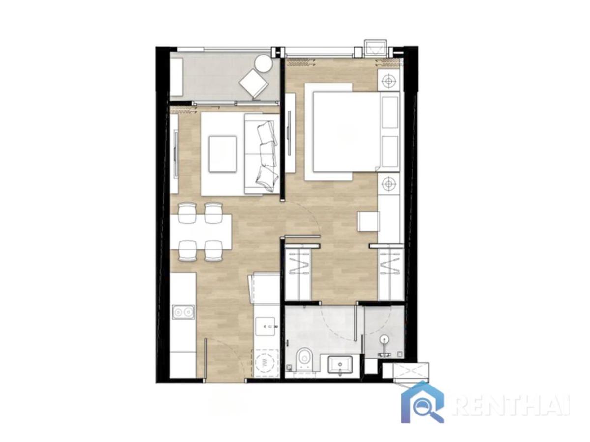 ขายคอนโดภูเก็ต : สำหรับ ขาย คอนโด 1 ห้องนอน ที่ The Ozone Condominium