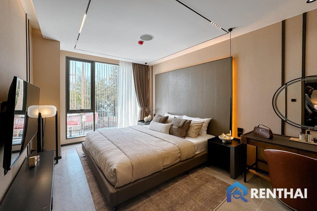 For SaleCondoPattaya, Bangsaen, Chonburi : Premium Studio Residence at The Panora Estuaria Pattaya  Fully Furnished