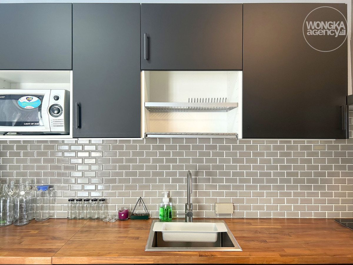 For RentCondoBangna, Bearing, Lasalle : For Rent – Ban Suan La Salle Condominium |  2-Bedroom Condo | 59.90 sq.m. | Fully Furnishednear | MRT Si La Salle, only 350 m.