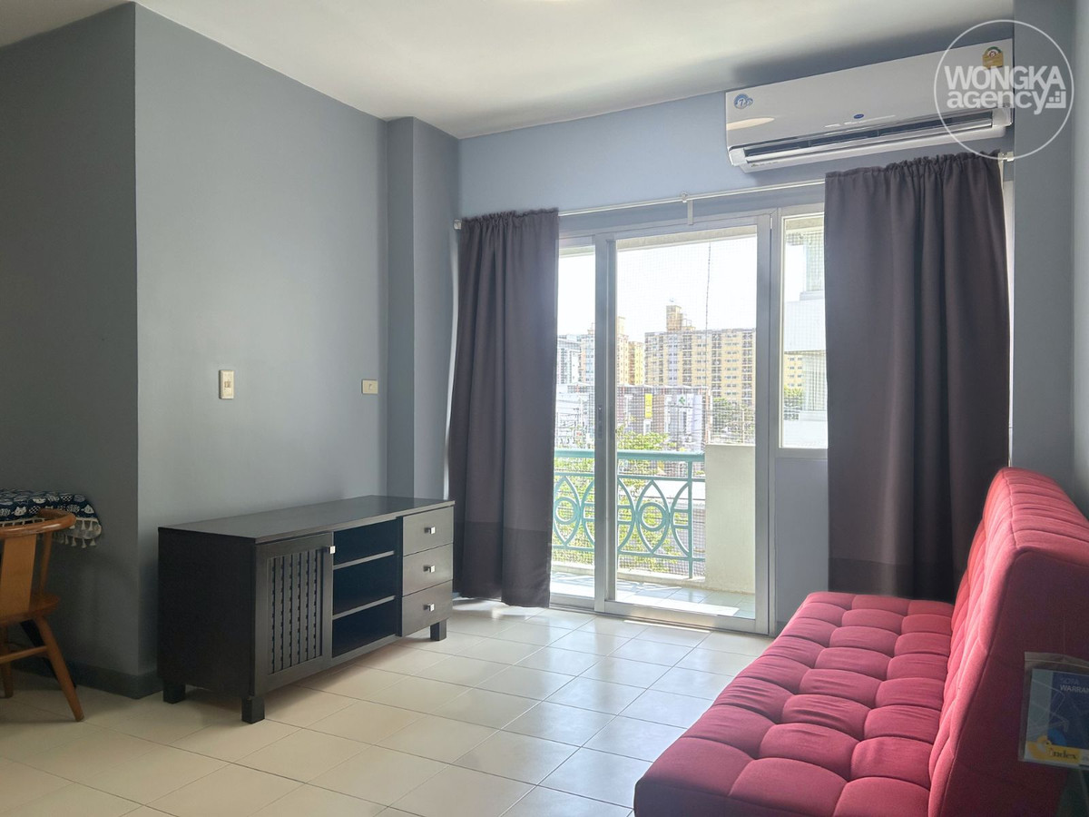 For RentCondoBangna, Bearing, Lasalle : For Rent – Ban Suan La Salle Condominium |  2-Bedroom Condo | 59.90 sq.m. | Fully Furnishednear | MRT Si La Salle, only 350 m.