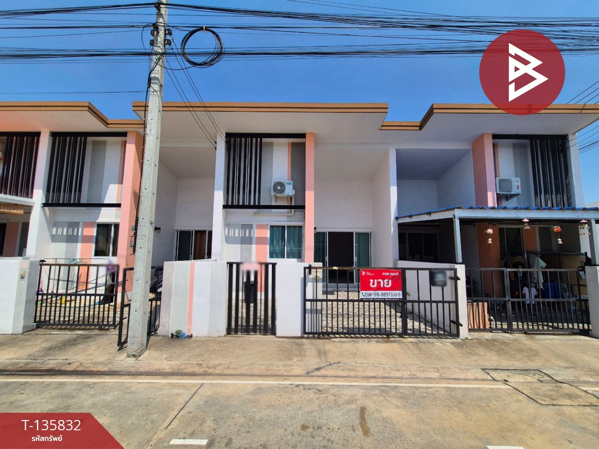 ขายทาวน์โฮมมหาชัย สมุทรสาคร : ขายทาวน์เฮ้าส์ หมู่บ้านเดอะมันนี่ มี พระราม2-บางหญ้าแพรก สมุทรสาคร