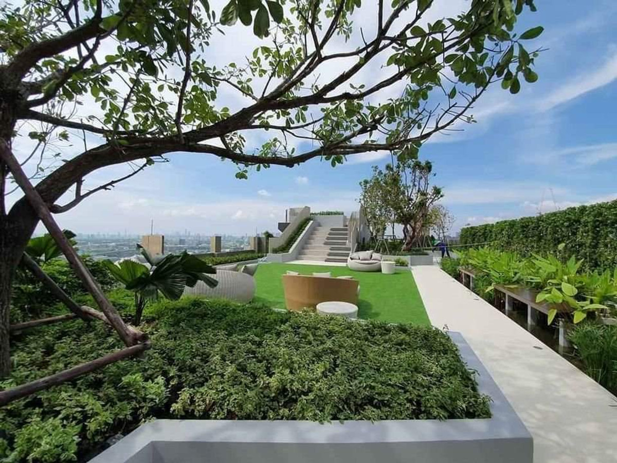 For RentCondoOnnut, Udomsuk : For rent, corner room 1 Bed Plus 38.4 Sq.m. Life Sukhumvit 62