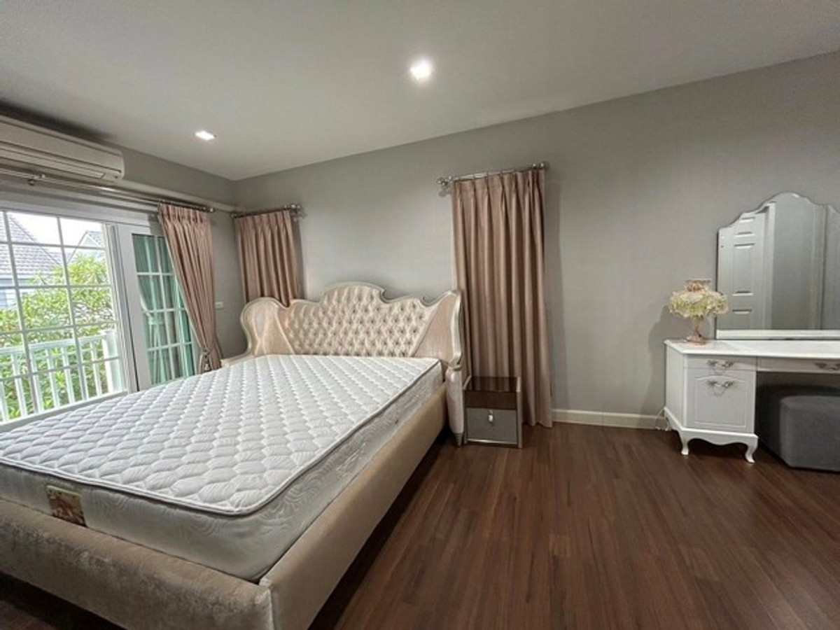 ให้เช่าบ้านนวมินทร์ รามอินทรา : HR3317ให้เช่าบ้านเดี่ยวหรู พร้อมอยู่ บุราสิริ ปัญญาอินทรา เฟอร์นิเจอร์ครบจัดเต็ม บรรยากาศรีสอร์ท วิวยุโรป หิ้วกระเป๋าเข้าอยู่ได้เลย