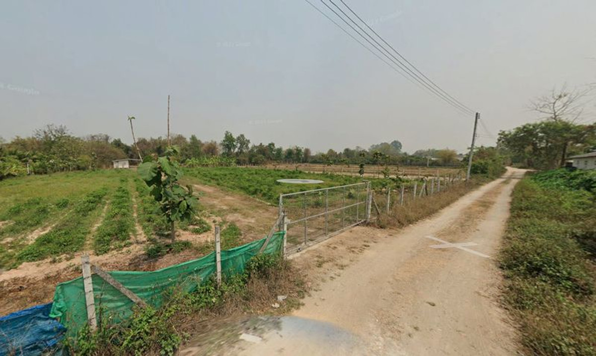 For SaleLandLamphun : Empty land for sale, 5 rai 1 ngan 22.5 square wah, Ban Thi Subdistrict, Ban Thi District, Lamphun Province.