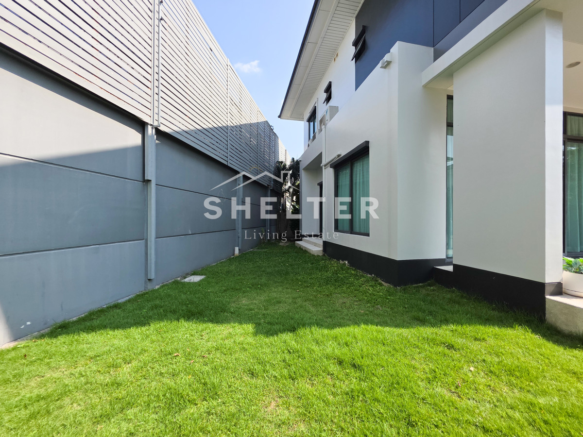 For RentHousePattanakan, Srinakarin : Single house for rent, ready to move in immediately, fully furnished, near Wellington International School 🏫